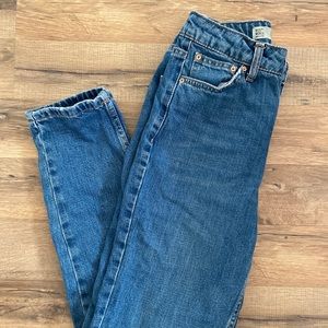 Top shop MOM Jeans Mid Stone Wash